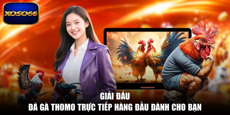 Giải đấu đá gà Thomo trực tiếp hàng đầu dành cho bạn