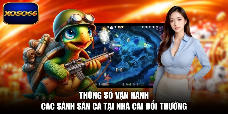Thông số vận hành các sảnh săn cá tại nhà cái đổi thưởng